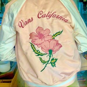 Impeccable Vans satin bomber